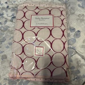 Baby burpies set of 2 swaddle designs